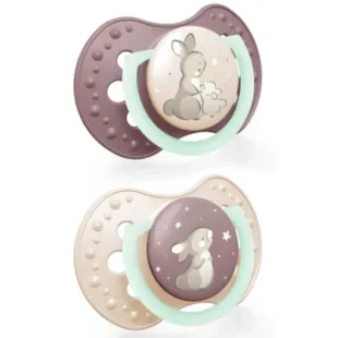 Lovi Dynamic Pacifiers Night&Day Pink 0-3m 2 units