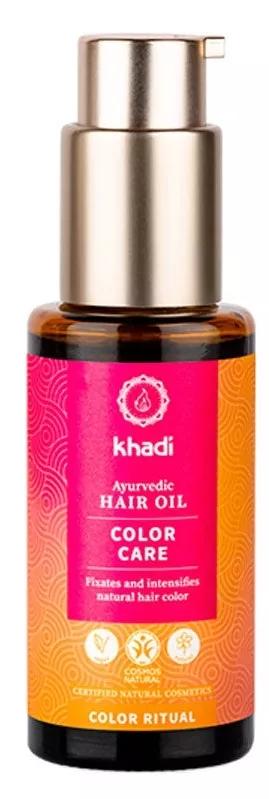 Khadi Huile Capillaire Fixatrice de Couleur 50ml