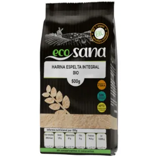 Ecosana Farinha de Espelta Integral Bio 500gr