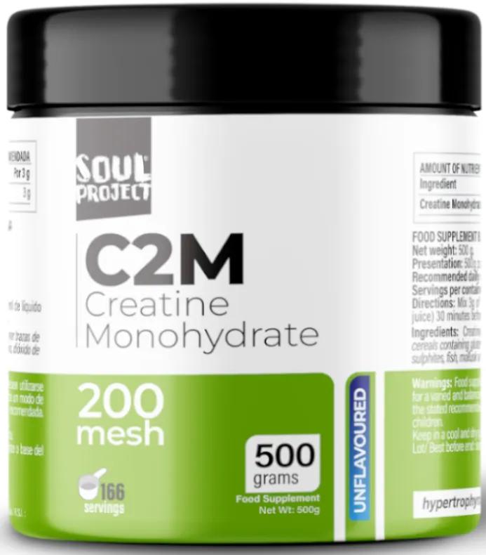 Soul Project C2M Créatine Monohydrate 500 gr