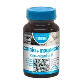 Calcium + Magnesium + Zinc + Vitamin D Naturmil 90 Tablets