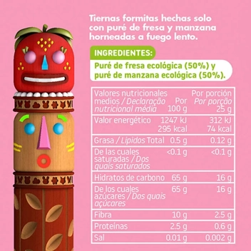 Snack Triboo Manzana y plátano (100% Fruta) Smileat 25g ecológico - EL  COLMADO ECO