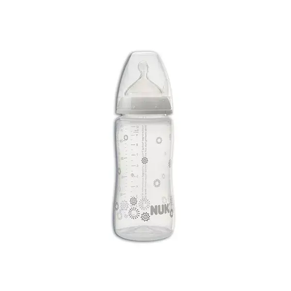 NUK First Choice Plastic Baby Bottle 0-6m 300ml