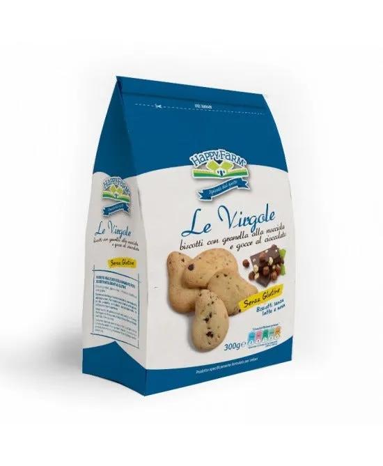 Happy Farm Virgole Biscotti allae Nocciole 60 g