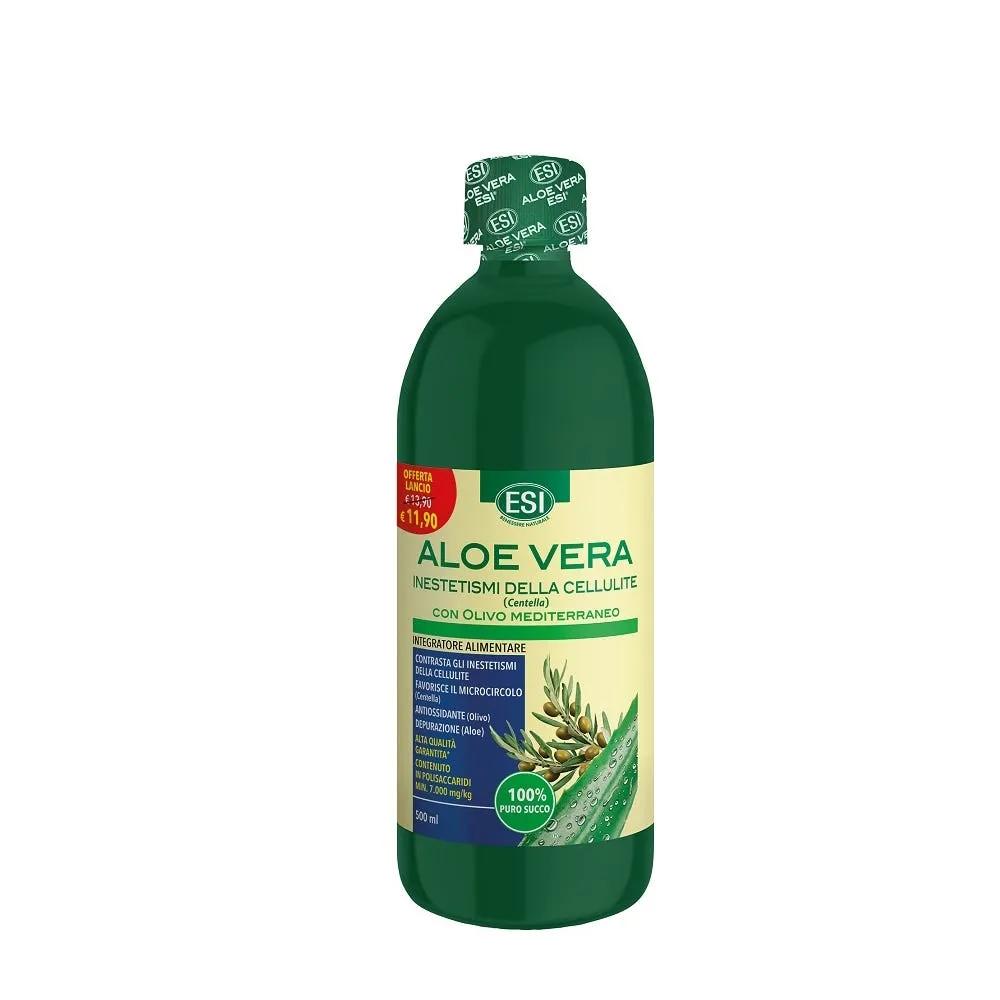 Esi Aloe Vera PROMO Integratore Anti-Cellulite con Olivo Mediterraneo 500 ml