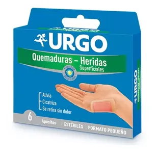 Urgo queima feridas superficiais 6 curativos