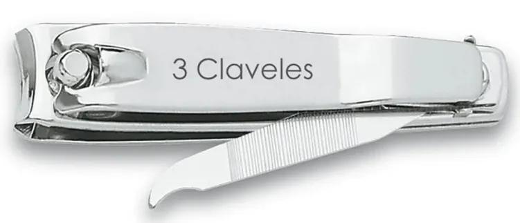 3 Claveles Nail Clippers 6 cm with File