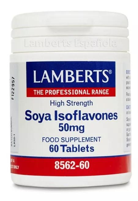 Lamberts Isoflavonas de Soja 50mg 60 Comprimidos