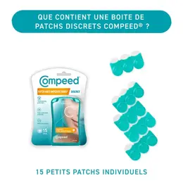 Compeed Patchs anti-imperfections discrets hydrocolloides 15 unités