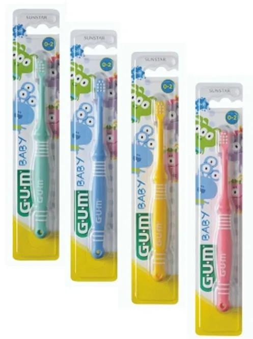 Gum Sunstar Brosse Bébé 0-2 Ans 2 unités