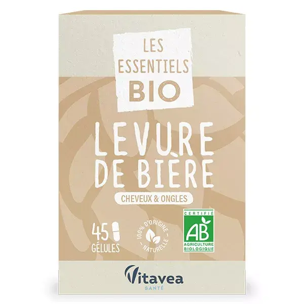 Nutrisanté Les Nutri'Sentiels Organic Beer Yeast 45 capsules
