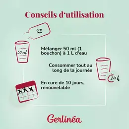 Gerlinéa Compléments Alimentaires Acqua Drainer 500ml