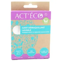 Act'Éco Gant Démaquillant Lavable