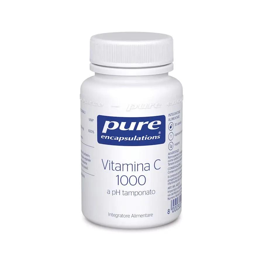 Pure Encapsulations Vitamina C 1000 Integratore Per Sistema Immunitario 30 Capsule