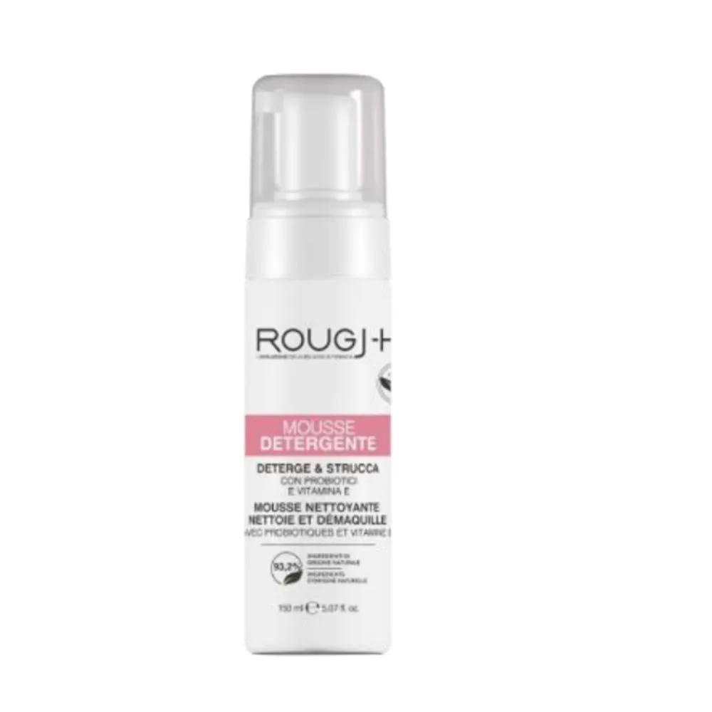 Rougj+ Mousse Detergente e Struccante Viso Delicato 150 ml