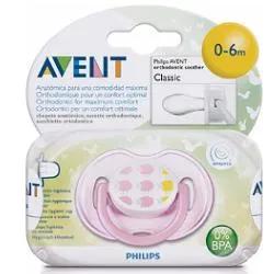 Philips Avent Succhietto Classic Decorato Per Bambina 0-6 mesi 1 Pezzo