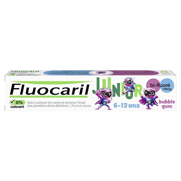 Fluocaril Junior 6-12 años Pasta de Dientes Bubble Gel 75ml