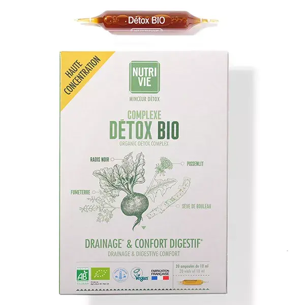 Nutrivie Organic Detox Vials x 20 