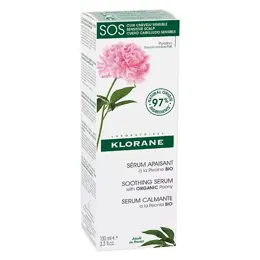 Klorane Pivoine Spray Sérum Apaisant SOS Cuir Chevelu Sensible 100ml