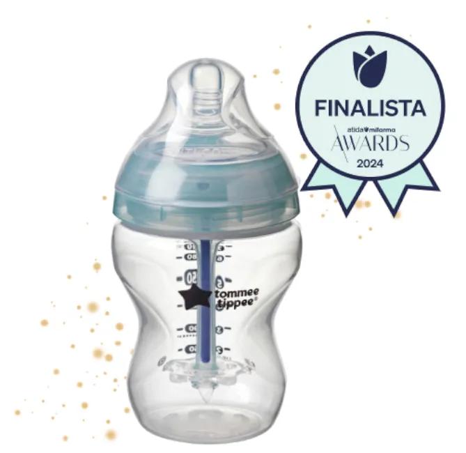 Tommee Tippee Advanced Anti-Colic Slow Flow Babyflasche 260 ml Transparent