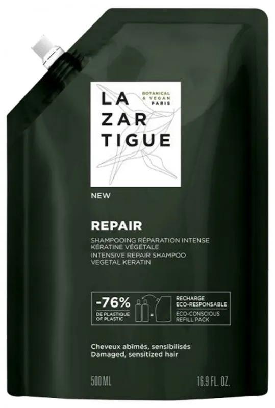 Lazartigue Repair Shampoo Riparatore Intenso Refill 500 ml