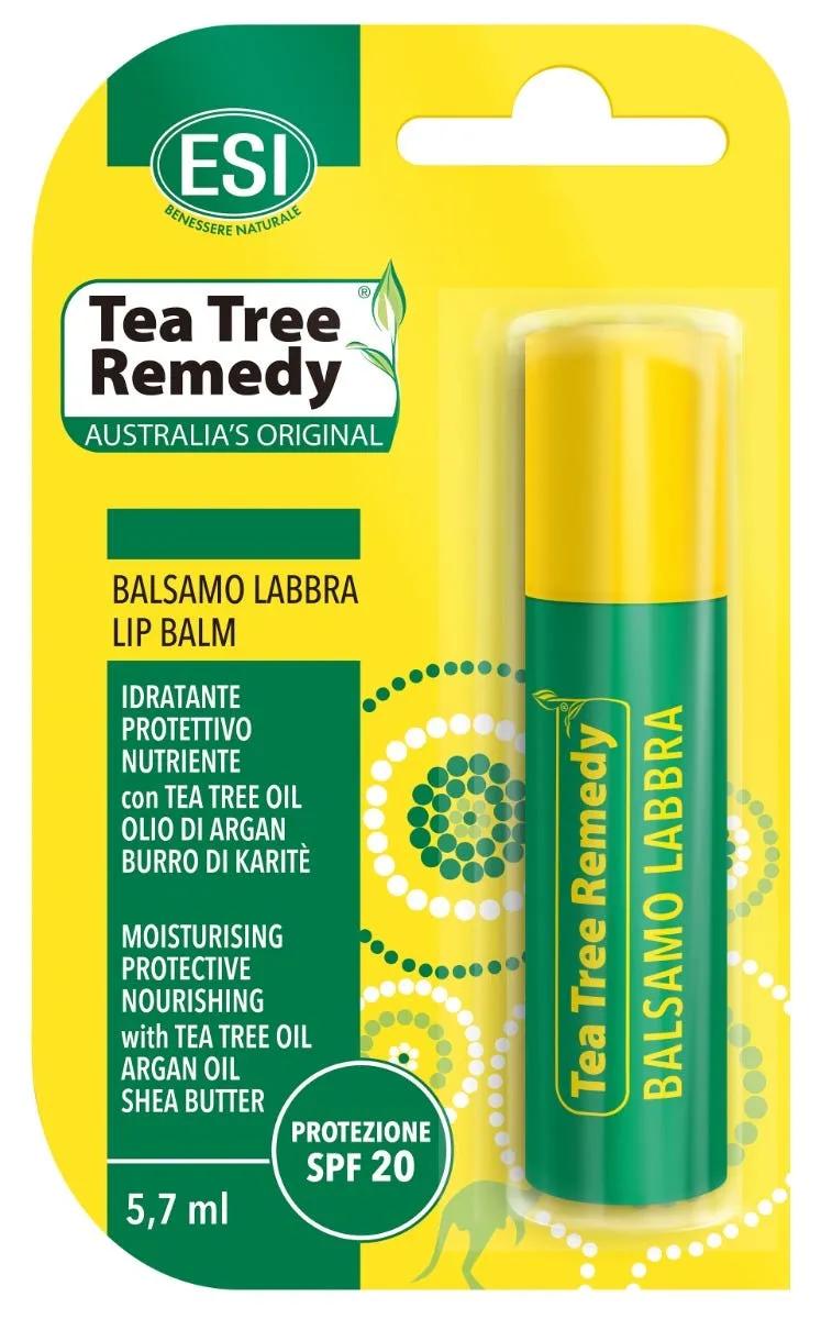 ESI Tea Tree Remedy Protezione SPF 20 Balsamo Labbra 5,7 ml