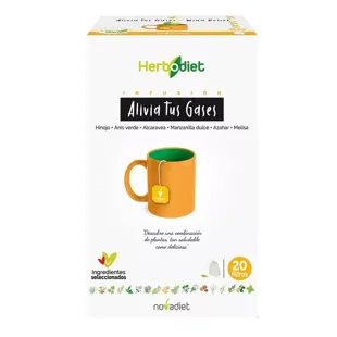 noVadiet Herbodiet Relieves Your Gases 20 Filters