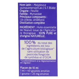 Naturactive Huile Essentielle Bio Niaouli 10ml