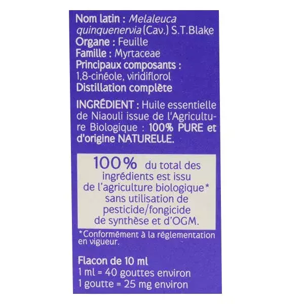 Naturactive aceite esencial Niaul Bio 10ml