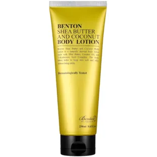 Benton Sheabutter und Kokosnuss-Körperlotion 250 ml