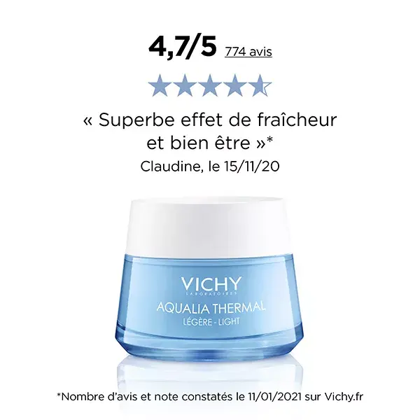 Vichy Aqualia Thermal Crème Réhydratante Légère 50ml