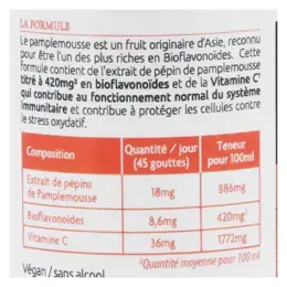 Herbesan Extrait de Pépins de Pamplemousse 420mg 100ml