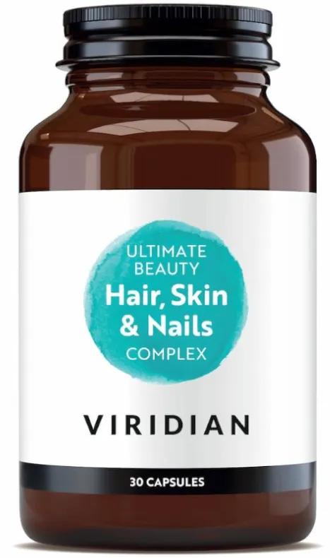 Schönheitskomplex Haare, Haut und Nägel Viridian 30 Kapseln