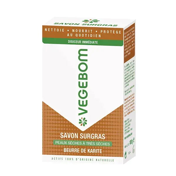 Vegebom Savon Surgras Pain 100g