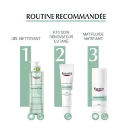 Eucerin DermoPure K10 Soin Rénovateur Cutané Peaux à Tendance Acnéique 40ml