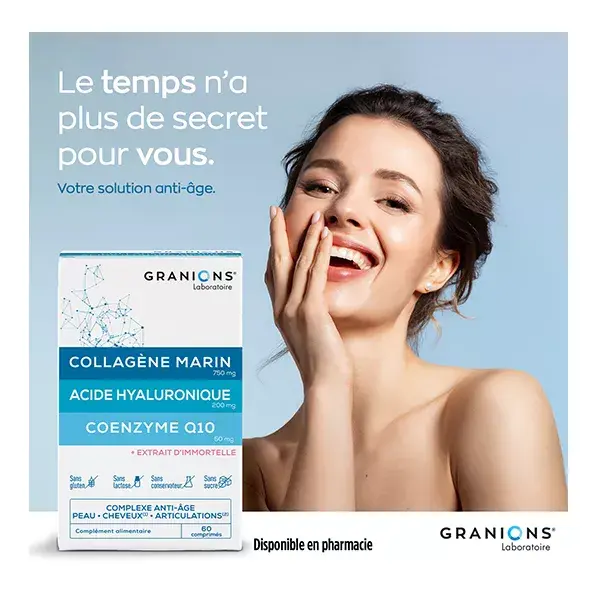 Granions Complexe Collagene Acido Ialuronico & CoQ10 60 Compresse