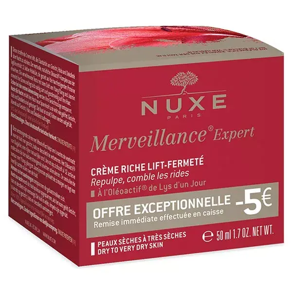 Nuxe Merveillance Expert Rich Lift-Firming Cream for Dry to Very Dry Skin 50ml BRI 5€