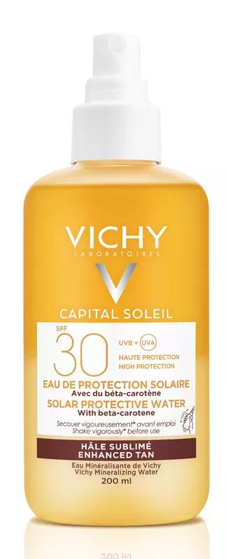 Vichy Capital Soleil Agua de Protección Solar Luminosidad SPF30 200 ml