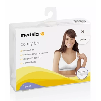 Medela Sujetador de Maternidad Comfy Talla S Blanco Atida