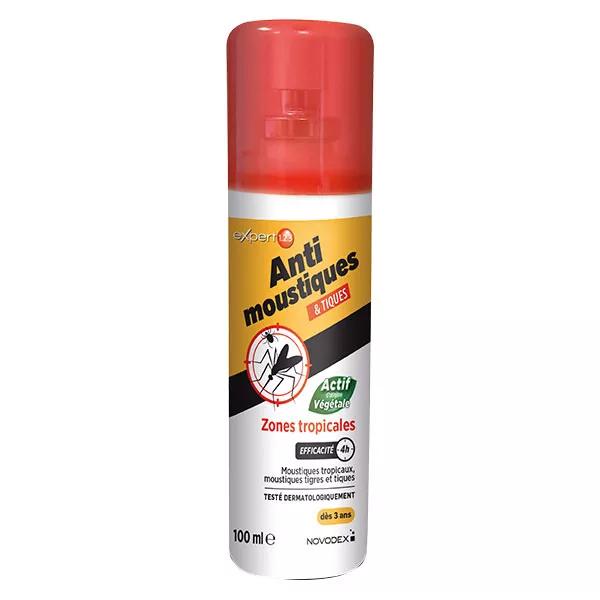 Novodex Expert 123 Anti-Moustiques et Tiques Zones Tropicales100m