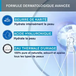 Uriage Eau Thermale Lait Velouté Corps Hydratant Peaux Sèches Sensibles 500ml