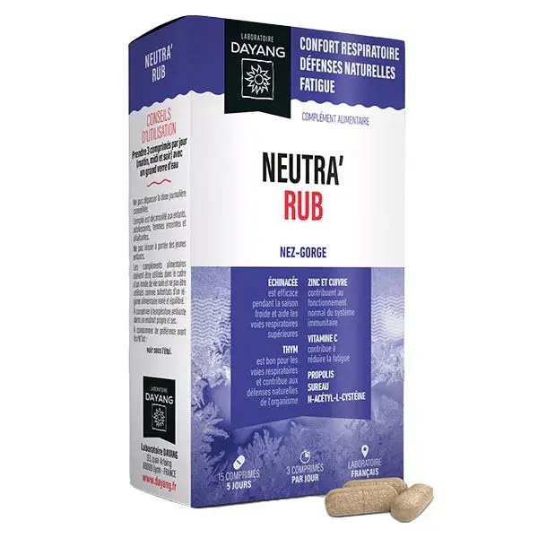 Dayang Neutra'Rub 15 comprimidos