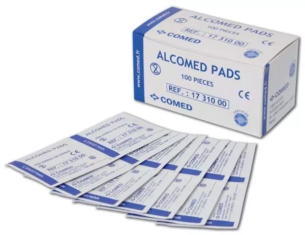 Tampons Alcoolisés - Boîte de 100