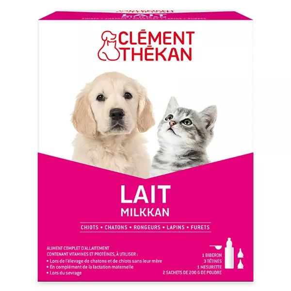 Clement Thekan Puppy Kitten Leche En Polvo + Biberón Y Tetinas 400g