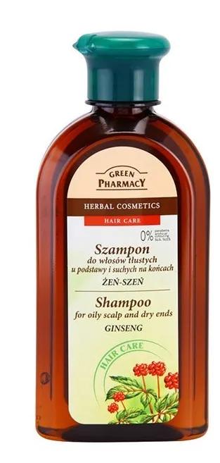 Greenpharmacy Ginseng Oily Roots and Dry Ends Shampoo 350 ml