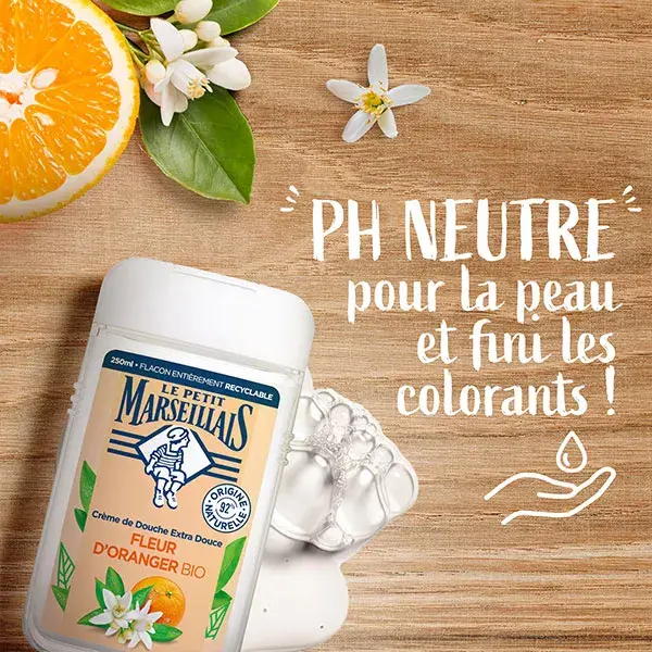 Le Petit Marseillais Crème de Douche Fleur d'Oranger 250ml