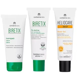 Anti-Akne-Routine für normale oder trockene Haut