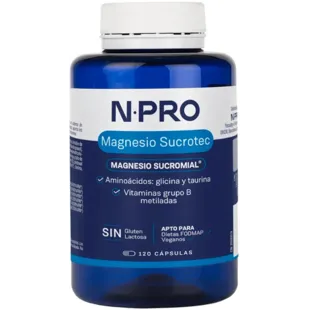 NPRO Magnésio Sucrotec 120 Cápsulas