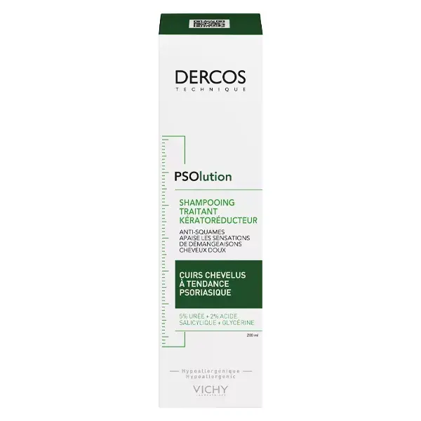 Vichy Dercos PSOlution Keratoreducing Treatment Shampoo 200ml