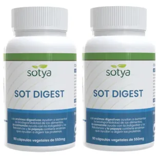 Sotya Digest with Probiotics 2x90 Capsules